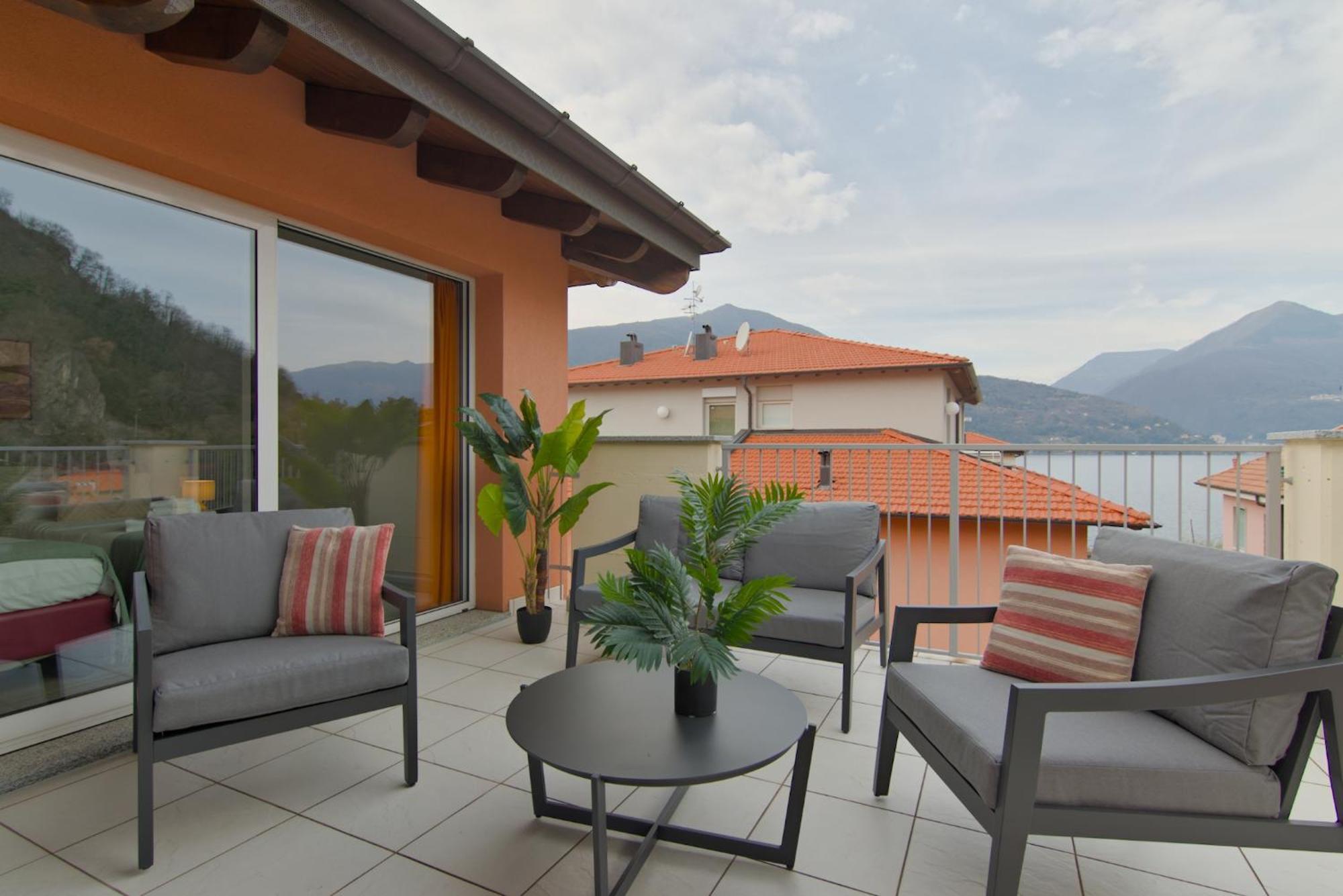 Golfo Gabella Lake Resort Maccagno Eksteriør bilde
