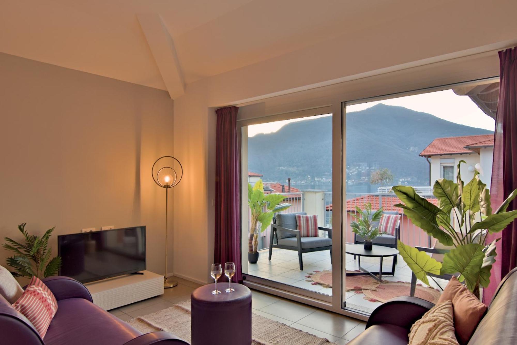 Golfo Gabella Lake Resort Maccagno Eksteriør bilde